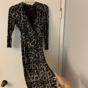 FREE gift! 🥰 Vintage retro mod square print dress